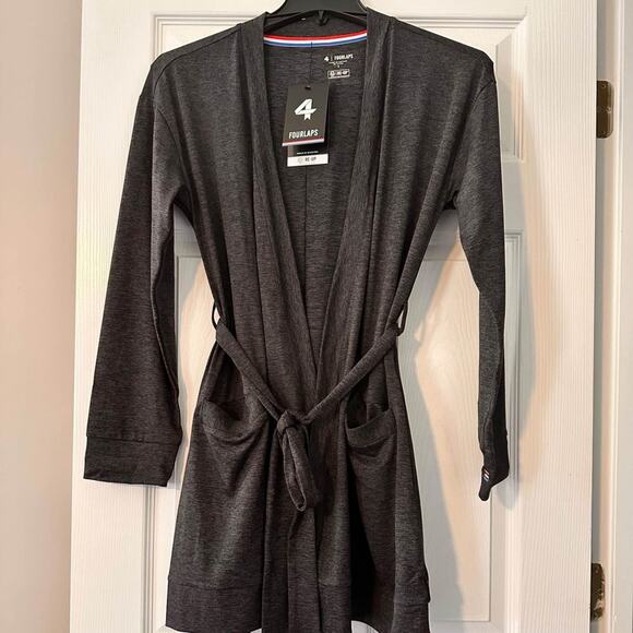 NWT Women’s Wrap Cover Up Robe Size Small - Picture 3 of 7